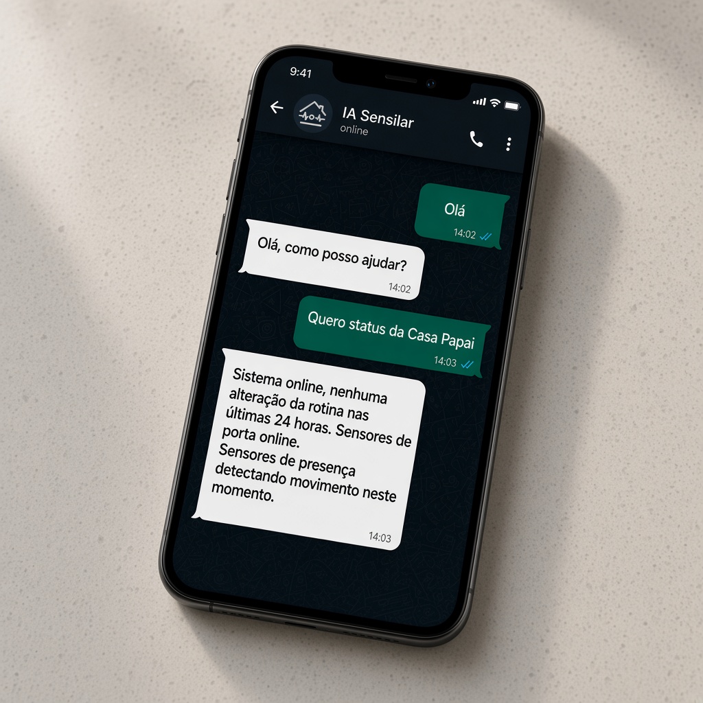 Monitoramento e alerta no WhatsApp